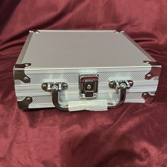 Other - set comes with different colored chips-plus “dealer chip-2 decks of cards-dice